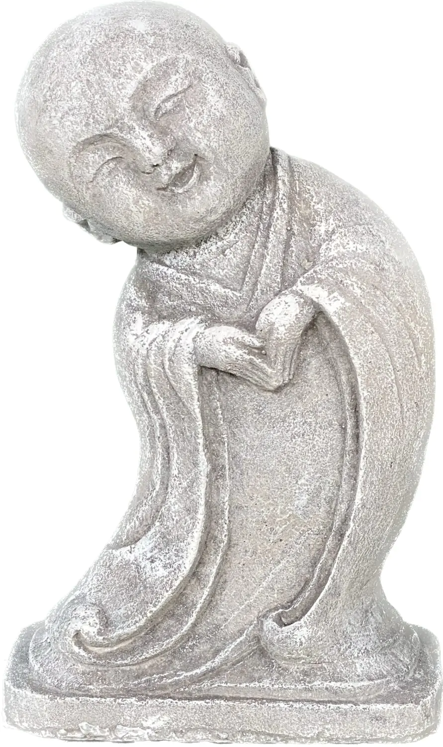  Product image 3 of the product “Ming - Monk, standing, bent sideways 25 cm H | cast stone ”